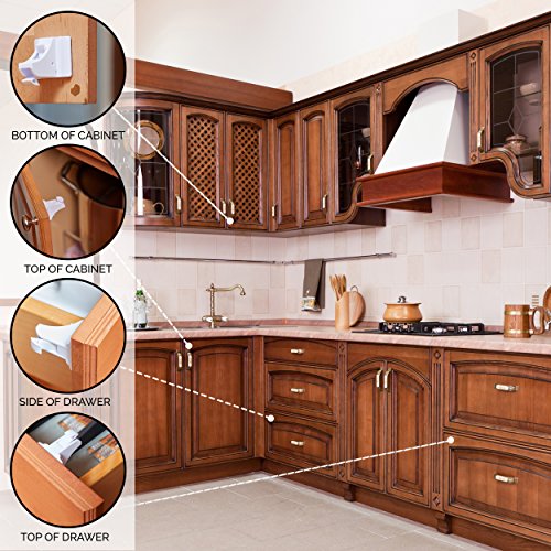 Child Safety Locks For Your Drawer, or Kitchen Baby Locks For