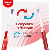 Colgate 360 Sonic Max White Battery Powered Toothbrush Refills Slim Tip Soft view 6