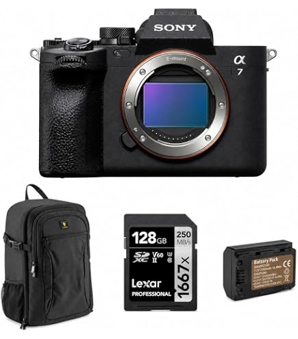 Amazon.com : Sony Alpha 7 IV Full-frame Mirrorless Interchangeable