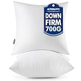 MIULEE Throw Pillows Inserts, Pack of 2 22x22 Inch