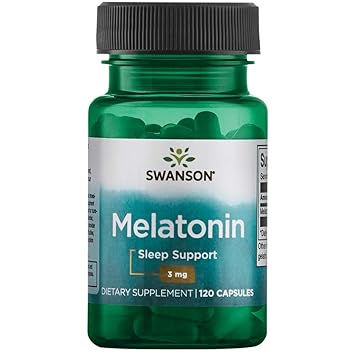 Amazon.com: Swanson Melatonina 3 mg 120 caps: Health ...