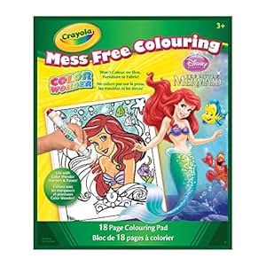 Download Crayola Color Wonder Book, Disney Princess, Mess Free Colouring, Washable, No Mess, for Girls ...
