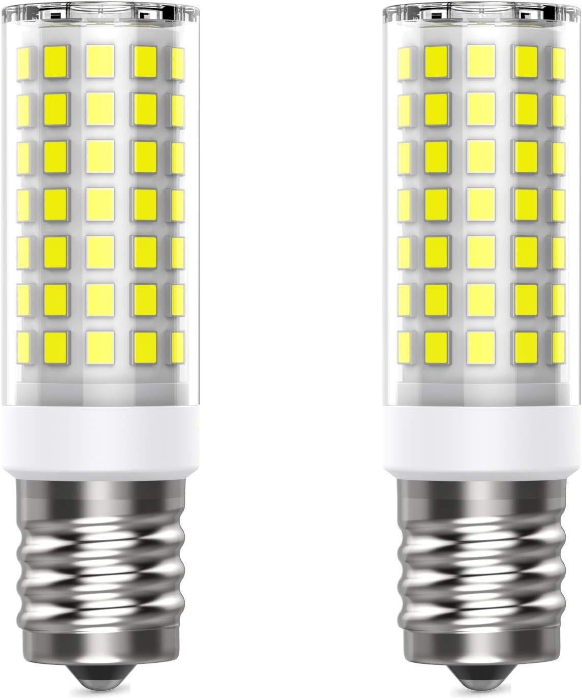 LED E17 Microwave Oven Bulb , Repalcement for 8206232A Dimmable, 8W 800lm 6000k Daylight White,30-50watt Halogen Replacement,AC 120V Appliance Bulbs ,2-Pack. (Daylight White)