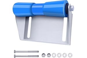 XIANGZI 8inch/10inch/12inch Boat Trailer Rollers with Brackets Galvanized Steel Keel Roller Assembly Kit for Easy Water Launch