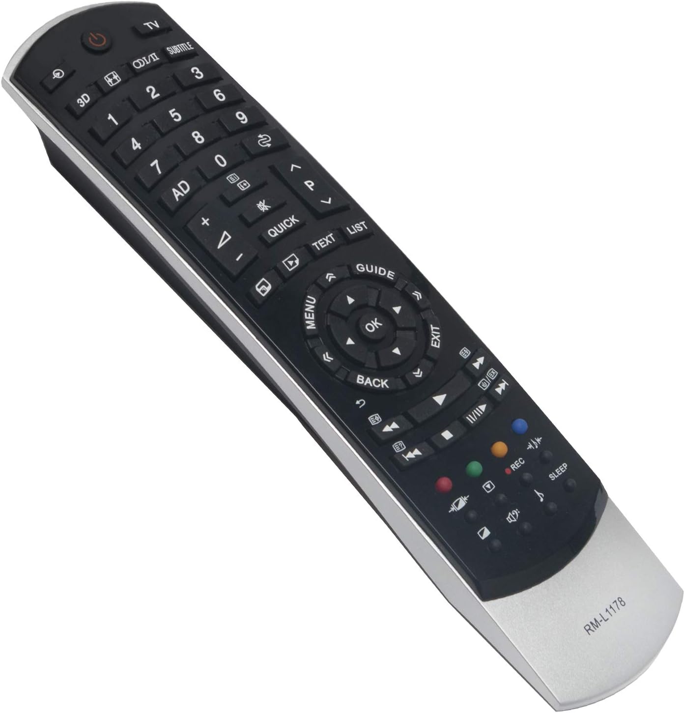 ALLIMITY RM-L1178 Remote Control Replace for Thoshiba LCD Color TV CT-90366 CT-90367 CT-90368 CT-90369 CT-90388 CT-90395 CT-90404 CT-90405 CT-90408 - Image 4
