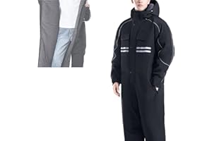 GENERIC Extreme Cold Weather Suit For Men,Winter Outdoor Riding Insulated Full-Body Suit,Overoles Para Hombres De Trabajo Frio