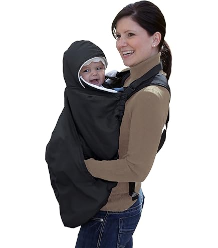 Couverture D'Hiver Pour Porte-Bébé - Cape De Taille Et Tabouret Pour