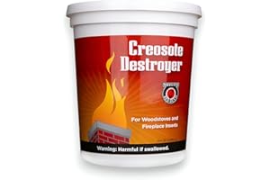 Meeco's Red Devil 25 Powdered Creosote Destroyer - Creosote Remover for Wood stoves & Fireplace Inserts (2 lb) - Made in The USA