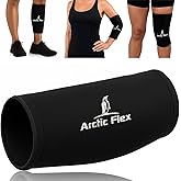 Arctic Flex Ice Sleeve for Knee, Elbow, Arm - Hot & Cold Freeze Pack Wrap for Tennis Pain Relief, Tendonitis - Gel Compression Brace for Injuries - Therapy Compress - Reusable, 360 Coverage