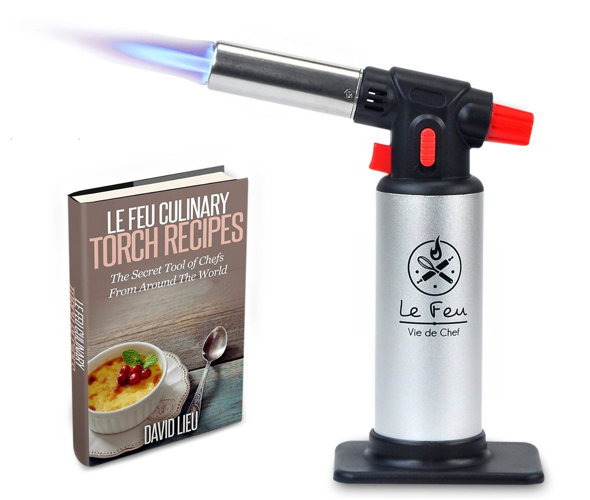 Vie De Chef Culinary Butane Torch Best Creme Brulee Torch For