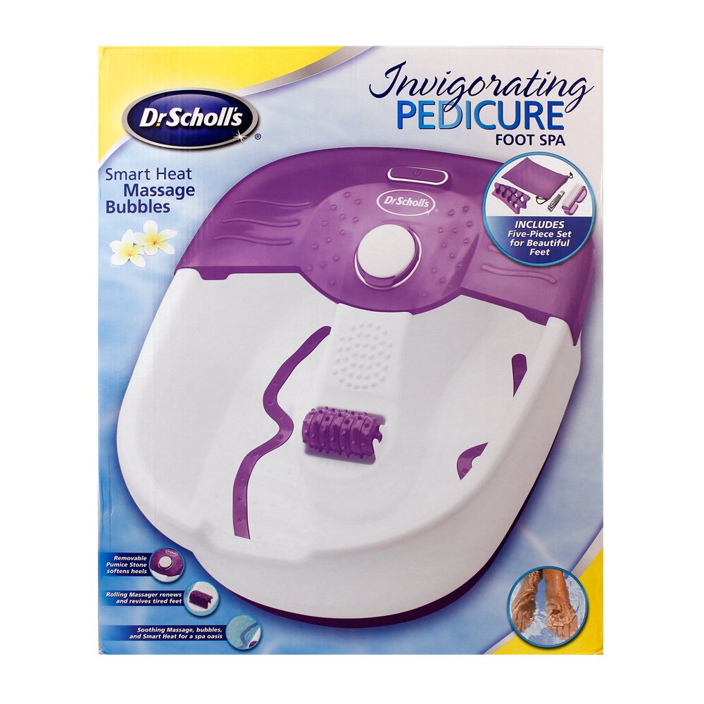 Dr. Scholl's Invigorating Pedicure Foot Spa 7107309251348 eBay