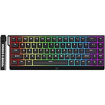Hyekit Teclado mecânico para jogos MCHOSE ACE 68 60% interruptor