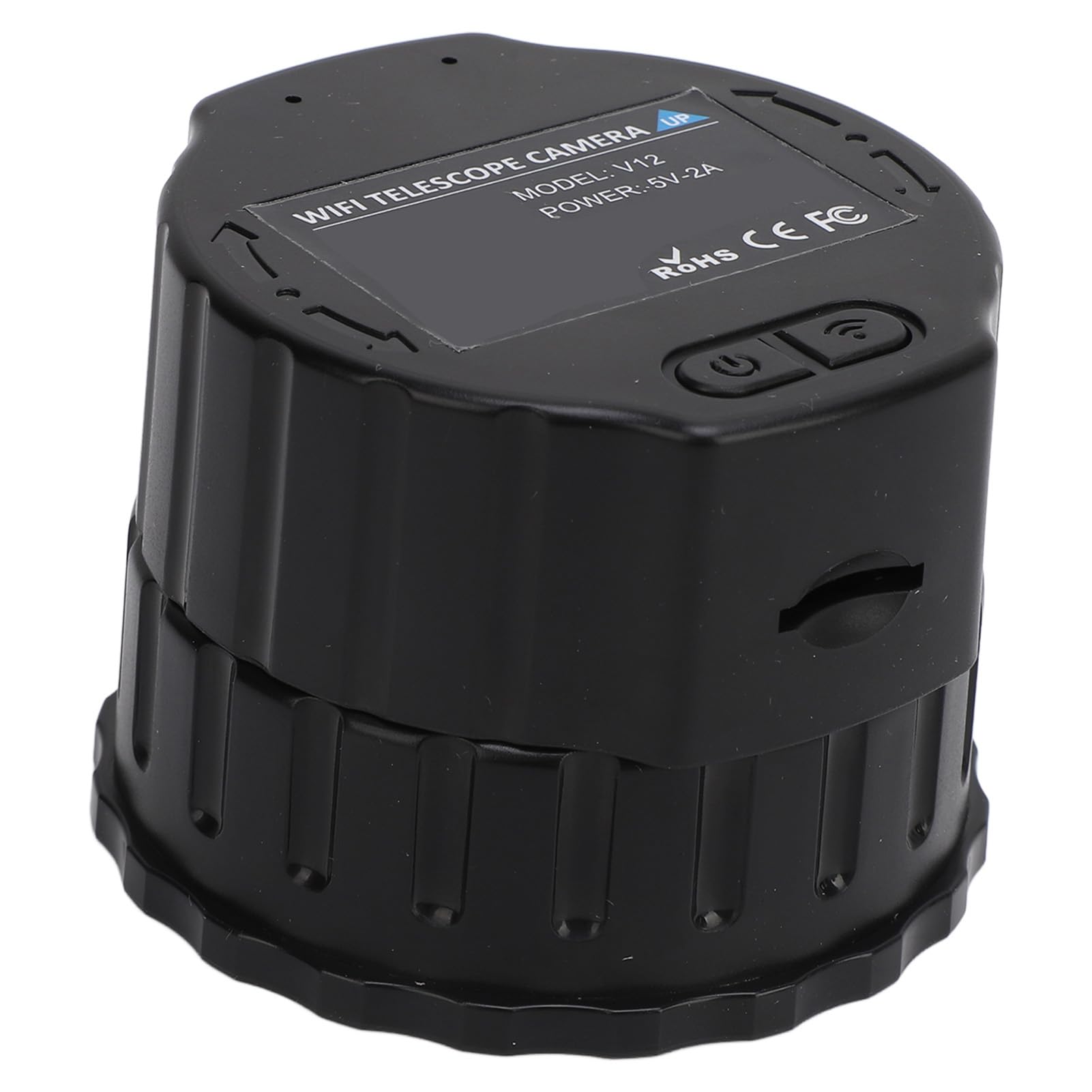 WiFi Electronic Eyepiece, HD Digital Telescope Camera, 2K Video Recording 4MP Electronic Eyepiece for Astrophotography Planetary Bird Watching, 1.18 to 1.93in Eyepieces