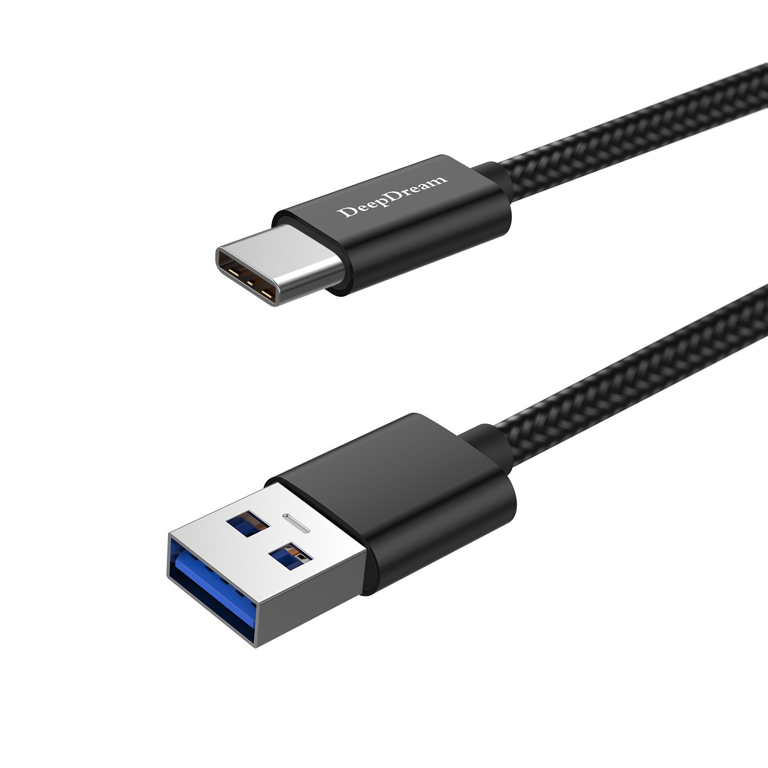 USB C Kabel auf USB 3.0 Snowkids [2 Stück] 2m USB Type C Ladekabel, Nylon Type-C kabel für Samsung Galaxy S8 Plus,Note 8, Huawei P10/P9, Sony Xperia XZ, Lumia 950/950XL,Nexus 5X/6P,HTC 10/U11,OnePlus