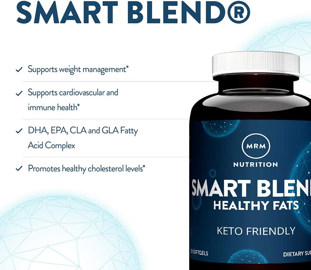 MRM Smart Blend Essential Fatty Acids - 240 Softgels: Health & Personal Care