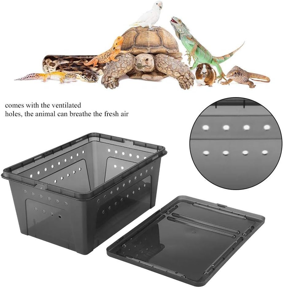 Snake Lizard Python OMEM Large Reptile Hideout Box Works well in