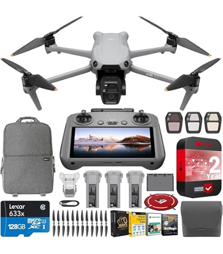 Amazon.com: DJI Air 3S Drone with RC 2 Fly More Combo (with Screen