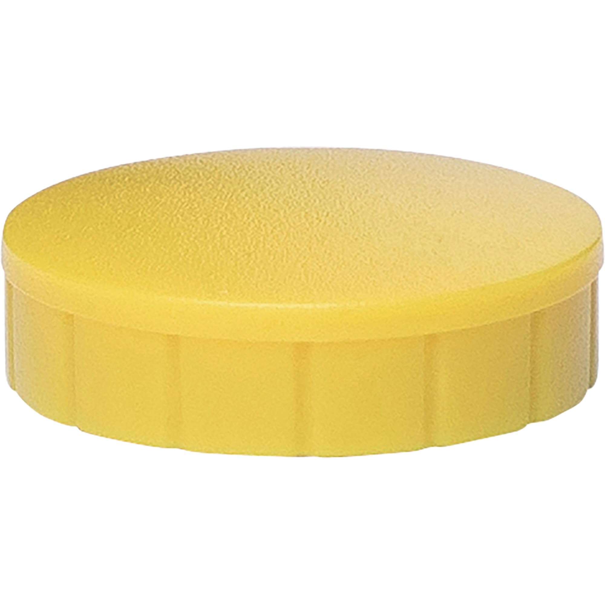 MAUL MAULsolid Magnets, Diameter 24 mm (Pack of 10), Mini Magnets Made of Plastic with 600 g Adhesive Force, Strong Magnets for Whiteboard and Magnetic Board, Ideal for Office, Home Office and