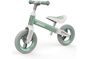 Bobike Toddler Balance Bike Toys for 1 to 4 Year Old Girls Boys Adjustable Seat and Handlebar No-Pedal Training Bike Best Gifts for Kids