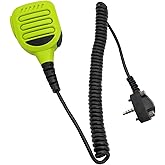HELETUL Shoulder Speaker Mic for Vertex Standard Radio VX-261 EVX-261 EVX-531 EVX-534 EVX-539 VX-210 VX-231 VX-260 VX-264 VX-351 VX-354 VX-424 VX-450 VX-451 VX-454, Walkie Talkie Microphone (Green)