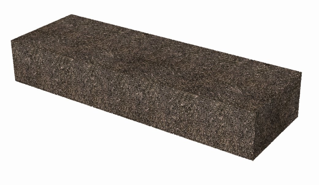 Bon 14-296 Rub Brick - Black Silicon Carbide - 60 Grit - 6-inch X 2-inch X 1-inch