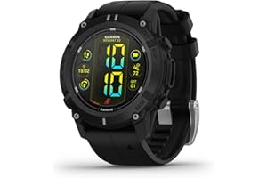 Garmin® Descent™ G2, Watch-Style Dive Computer, Bright AMOLED Display, Multiple Dive Modes, Health and Wellness Features, Black with Black Band