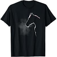 Amazon.com: Horse Vintage Design - Horse Print T-Shirt Small
