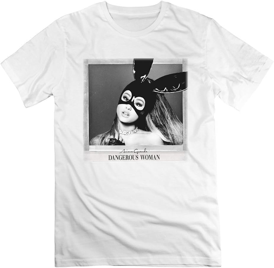 Mens Ariana Grande Dangerous Woman Short Slev Tee Tshirt