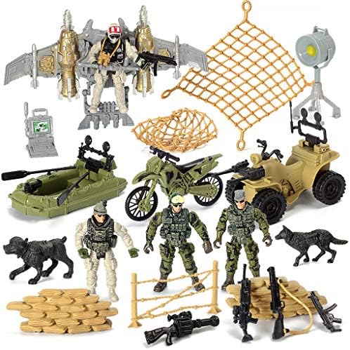 Action Figures Play Set, Toy Soldiers 