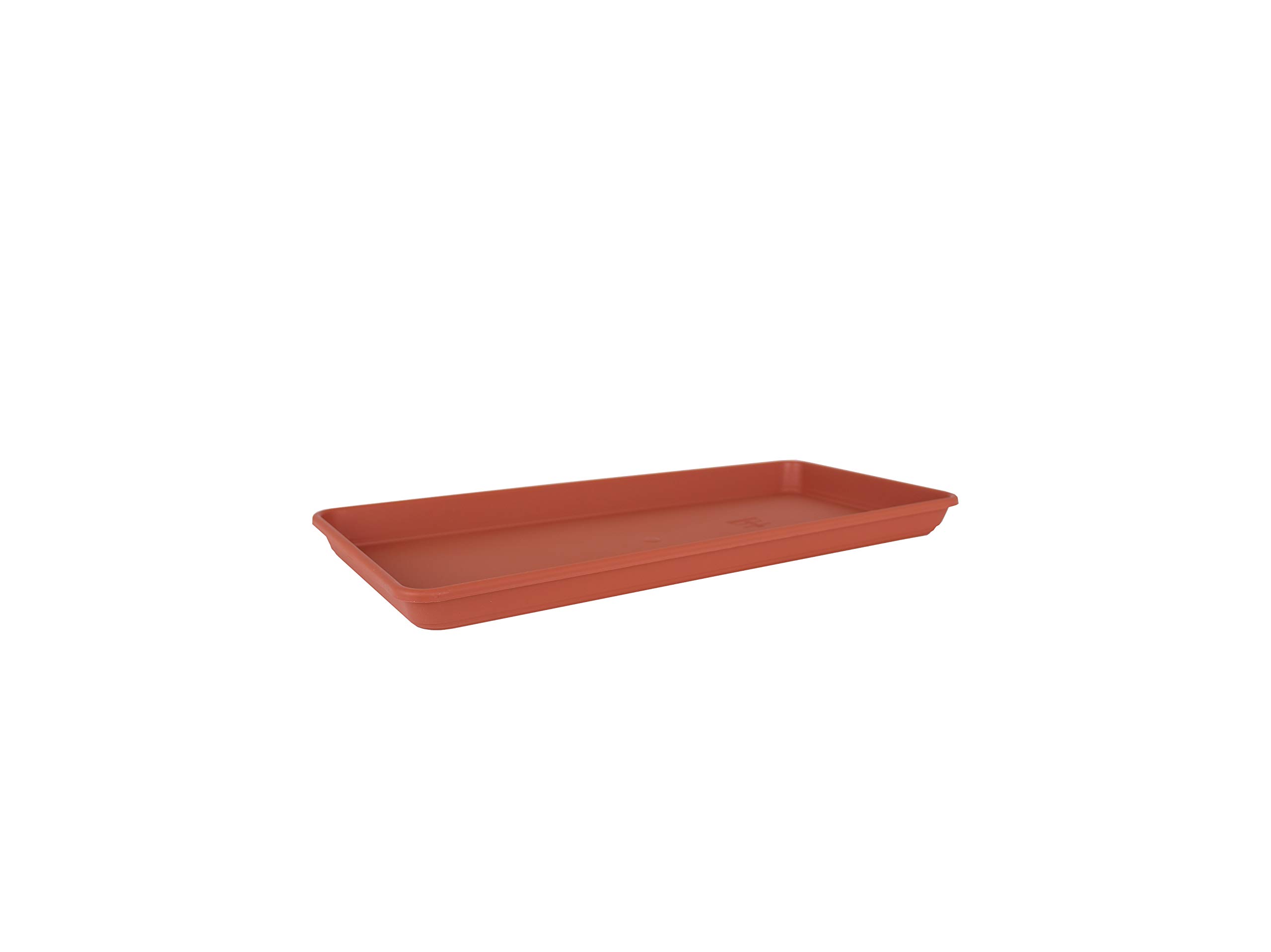 VENEZIA RECTANGULAR SAUCER TERRACOTTA, XL 60cm
