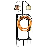 Jvgoo Garden Hose Holder for Outside - Upgraded