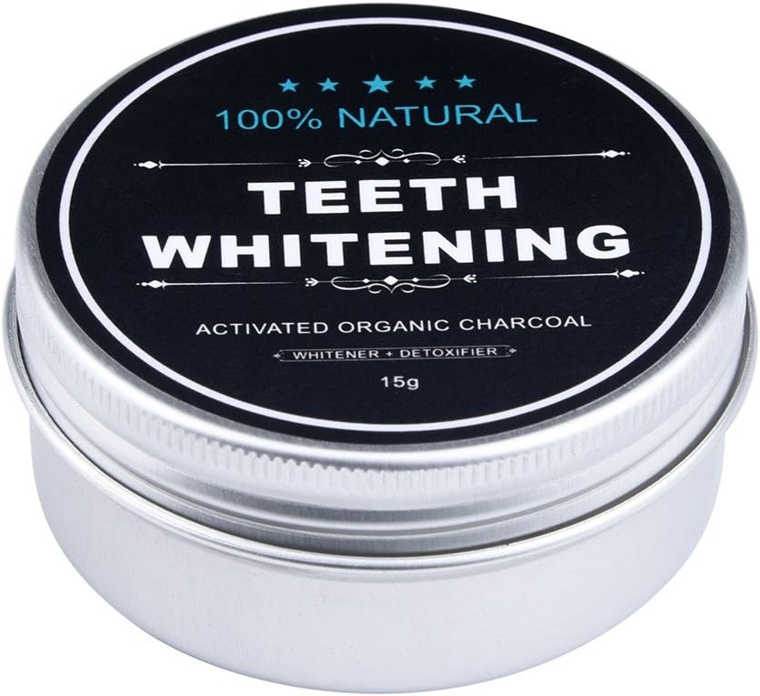 Lavany Teeth Whitening Powder Natural Activated Organic Charcoal Bamboo Toothpaste for Healthy Whiter Teeth (A)