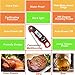 Digital Grill Thermometer,Digital Cooking Thermometer, Instant Read Meat Thermometer With Long Probe,waterproof, Calibration Function For Kitchen BBQ Grill Smoker Cooking Outdoor, Black …