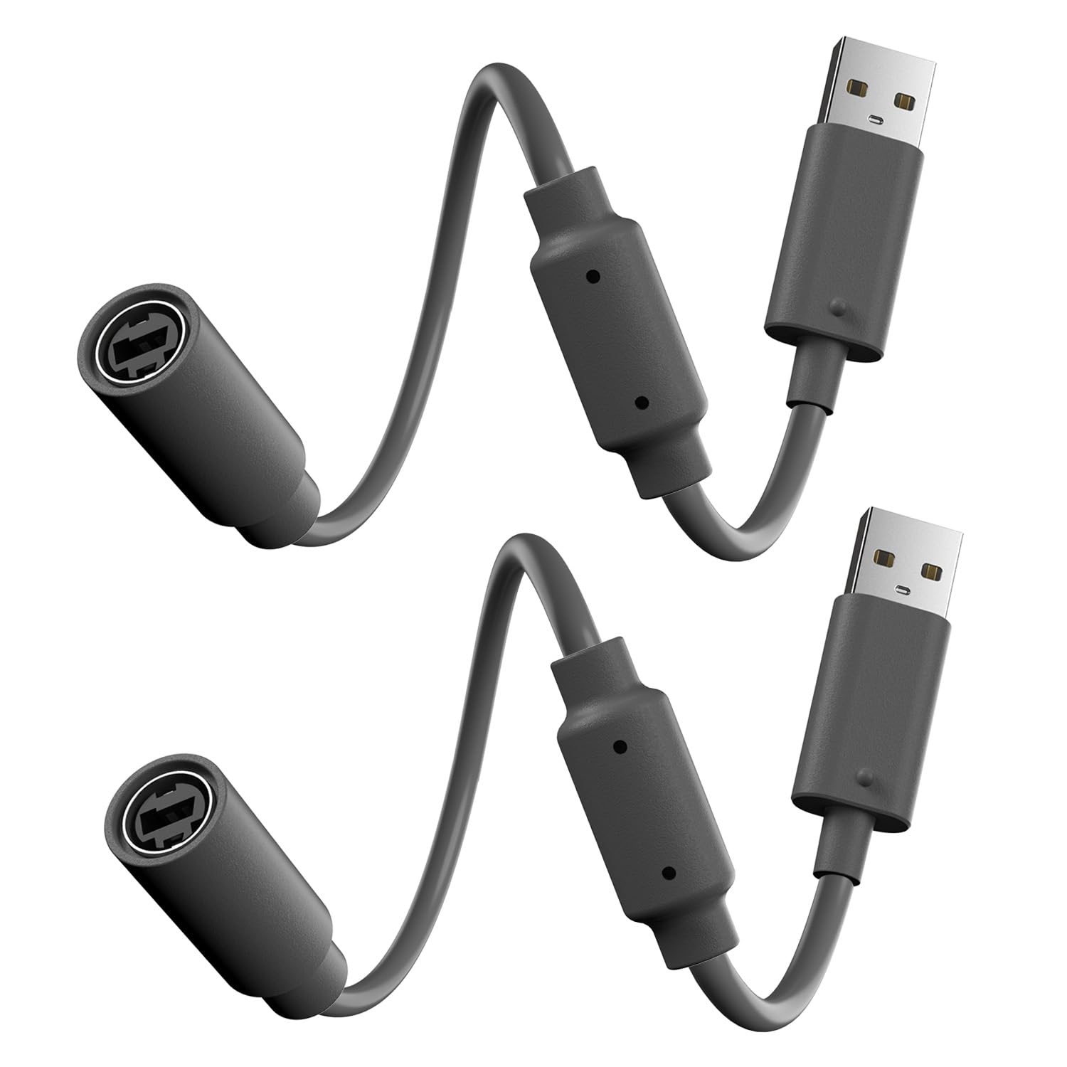 USB Breakaway Cable Compatible with Logitech G920 G923 G27 G29 Driving Force,for Thrustmaster Ferrari 458 Spider Racing Wheel Cord, Guitar Hero & Xbox USB Plug（2 Pack）