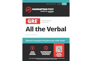 GRE All the Verbal (Manhattan Prep GRE Prep)