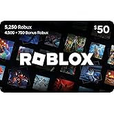 Roblox Digital Gift Card - 5,250 Robux [Includes Exclusive Virtual Item] [Digital Code]