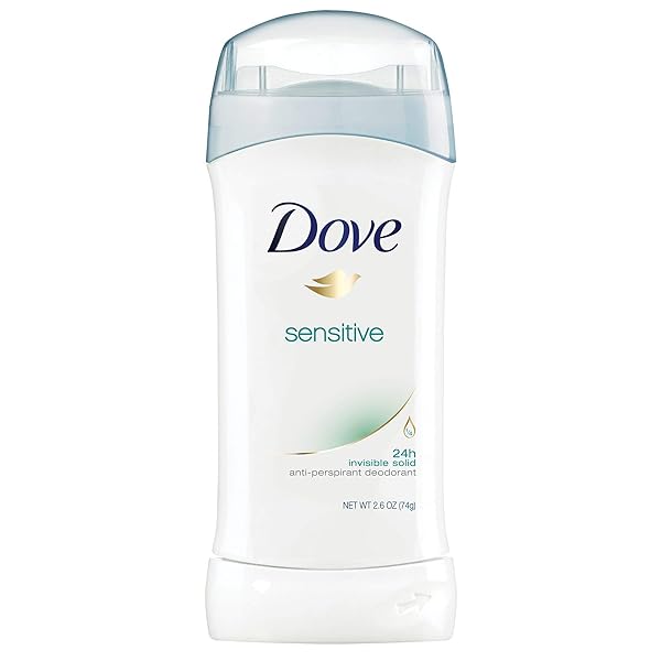 DOVE DEODORANT 2.6 OUNCE INVISIBLE SOLID SENSITIVE SKIN (76ML) (6 PACK)