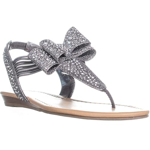 material girl bow sandals