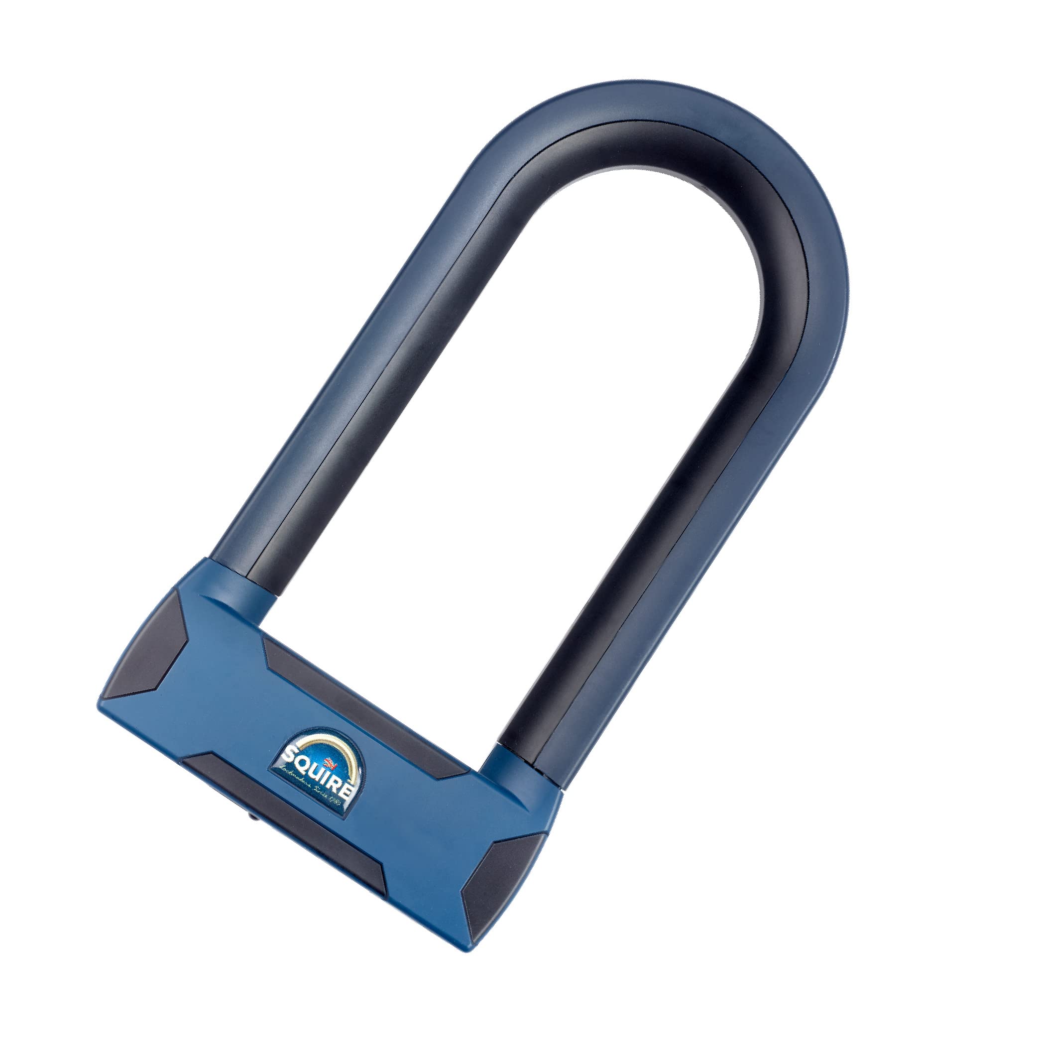 Squire Locks Stronghold D16/230 Keyed D-Lock: Hardened Boron Steel, 16mm Shackle, Sold Secure Bicycle Diamond Approved
