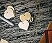 Bastex Wood Heart Shape 2 inch Slices 100 Pieces. Blank Wooden Tags with Holes. Great for DIY Wedding Décor, Wood Burning, Making Ornaments. 47mm Heart Shaped Craft Wood Name Tags.
