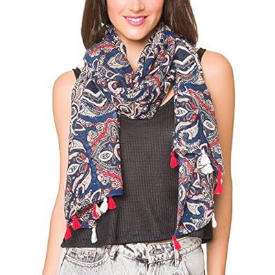 Scarf for Women Lightweight Paisley Fashion for Fall Winter Scarves Shawl Wrap Scarf for Women Lightweight Paisley Fashion for Fall Winter Scarves Shawl Wrap