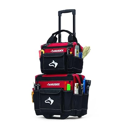 Husky 14 Rolling Tool Tote and Bonus Bag Set Zambia Ubuy