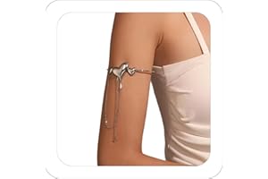 SANDOO Minimalist Gold Arm Bracelet - Layered Armband Armlet Jewelry