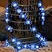 Impress Life Bay Marina Theme Ocean String Lights, 40 LEDs Blue Crab 10 ft Length Decorating Lights with Remote for Indoor, Covered Outdoor, Wedding, Birthday, Bedroom, Patio, Parties Decoration
