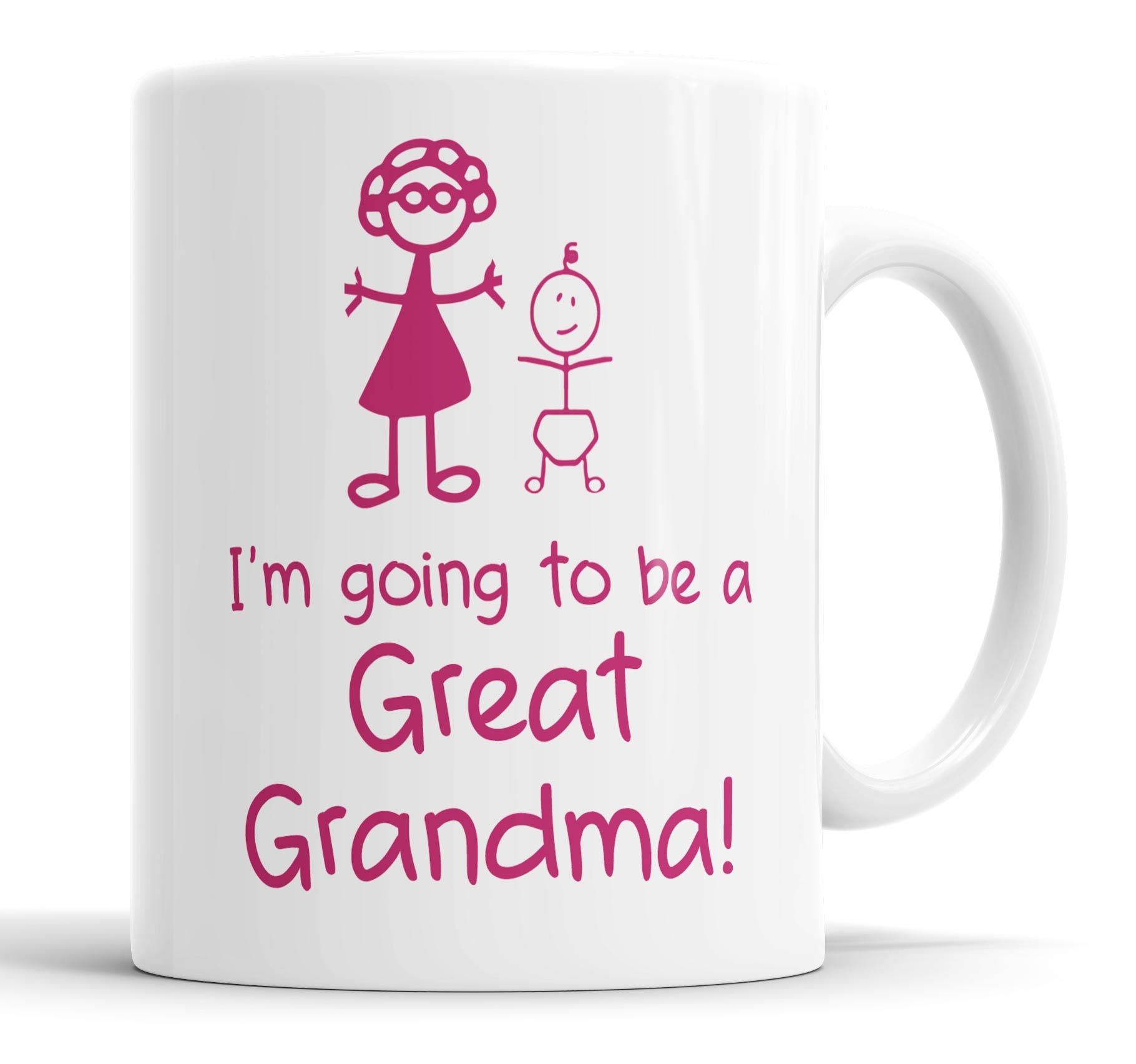 I’m Going to Be a Great Grandma Mug | New Great Grandma to Be Pregnancy Reveal Cup, Promoted to Great Grandma Baby Announcement Gift, Future Great Grandma Present, New Baby Gift, Christmas, Birthday