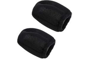 TEAROM 2 Pieces Hair Dryer Sock Diffuser Cover Prevents Heat Damage and Controls Frizz fit for Hairstyling Accessories Black A