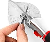 Philoch Multi Angle Miter Shear Cutter 45-135 Degree Adjustable Scissors w/ 2 view 3