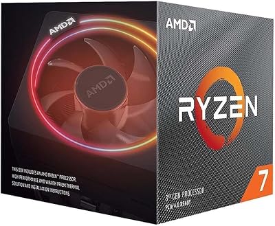 AMD Ryzen 7 3700X Processor 8C/16T 4.4 GHz Boost 65W Wraith Prism
