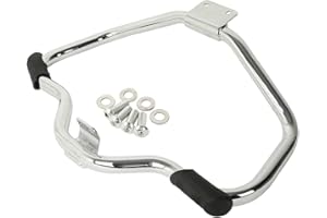 XMT-Moto 1 1/4'' Mustache Engine Guard,1.25 INCH Crash Bar fits for Harley Davidson Sportster XL Models XL1200 XL883 2004-2021, 2008-2013 XR Models,Chrome