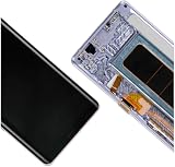 LADYSON Samsung Galaxy Note 8 LCD Screen Replacement Blue w/ Frame N950 SM-N9500 view 5